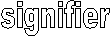 signifier