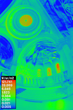 HDR radiance map