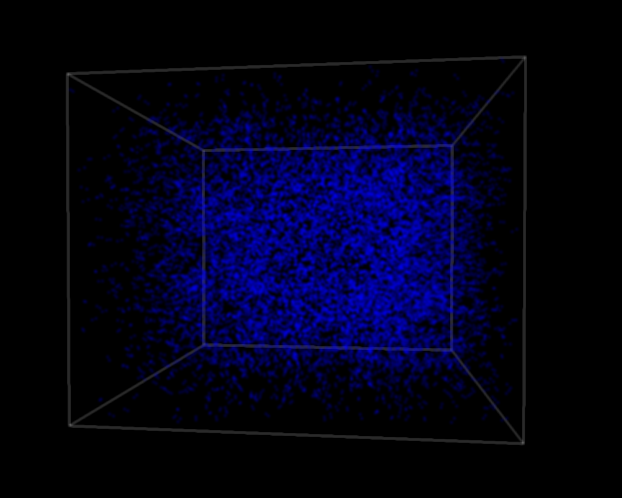 A screenshot of my program, showing the effects of the Gaussian and motion blurs.