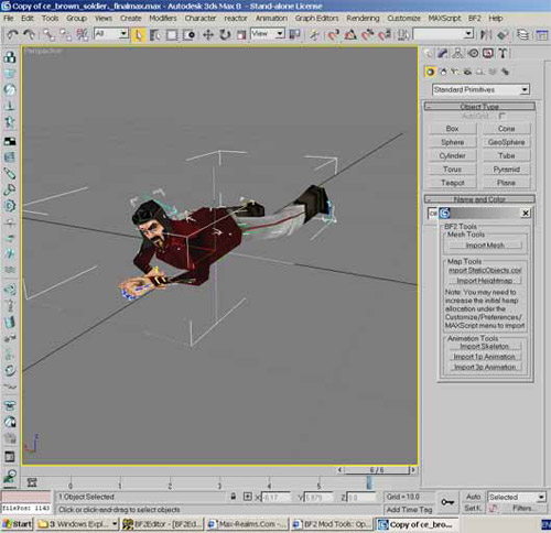 Prone Solider Animation
