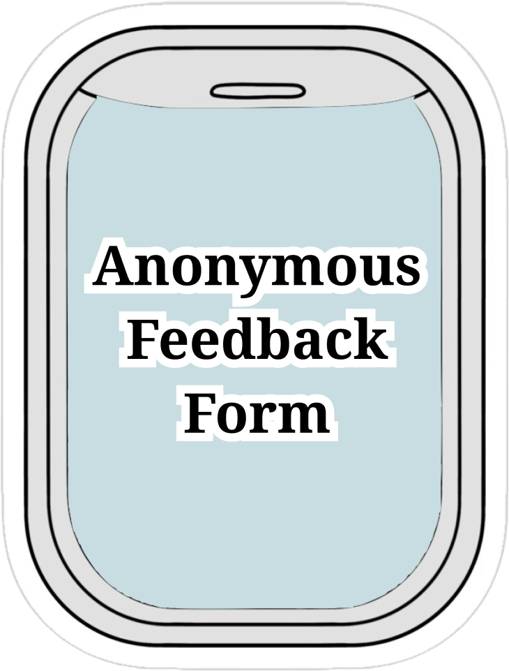 link to anonymous feedback form