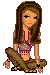 Sitting girl