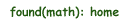 Foundations of 
Mathematics Homepage