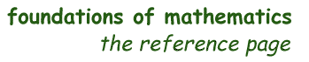 GS99 Mathematics Reference Page