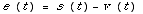PID error term