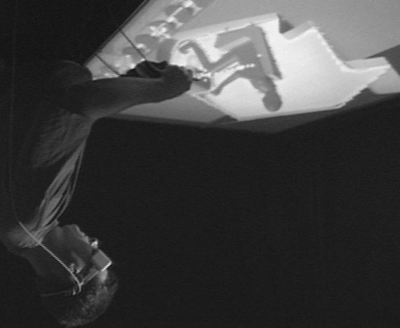 Two-Handed Direct Manipulation on the Responsive Workbench
