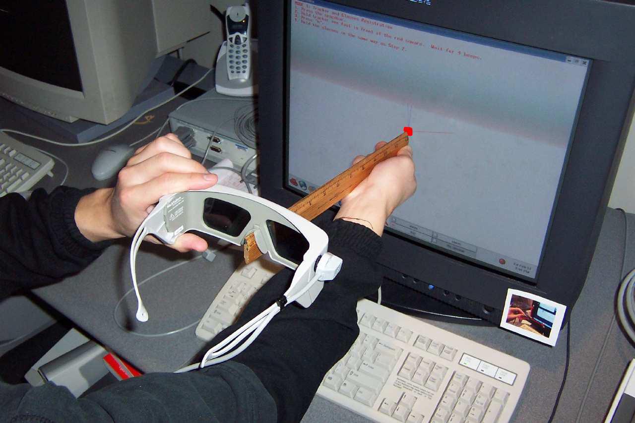 A UserFriendly Approach to Registering a {6-DOF} Tracker with a Display