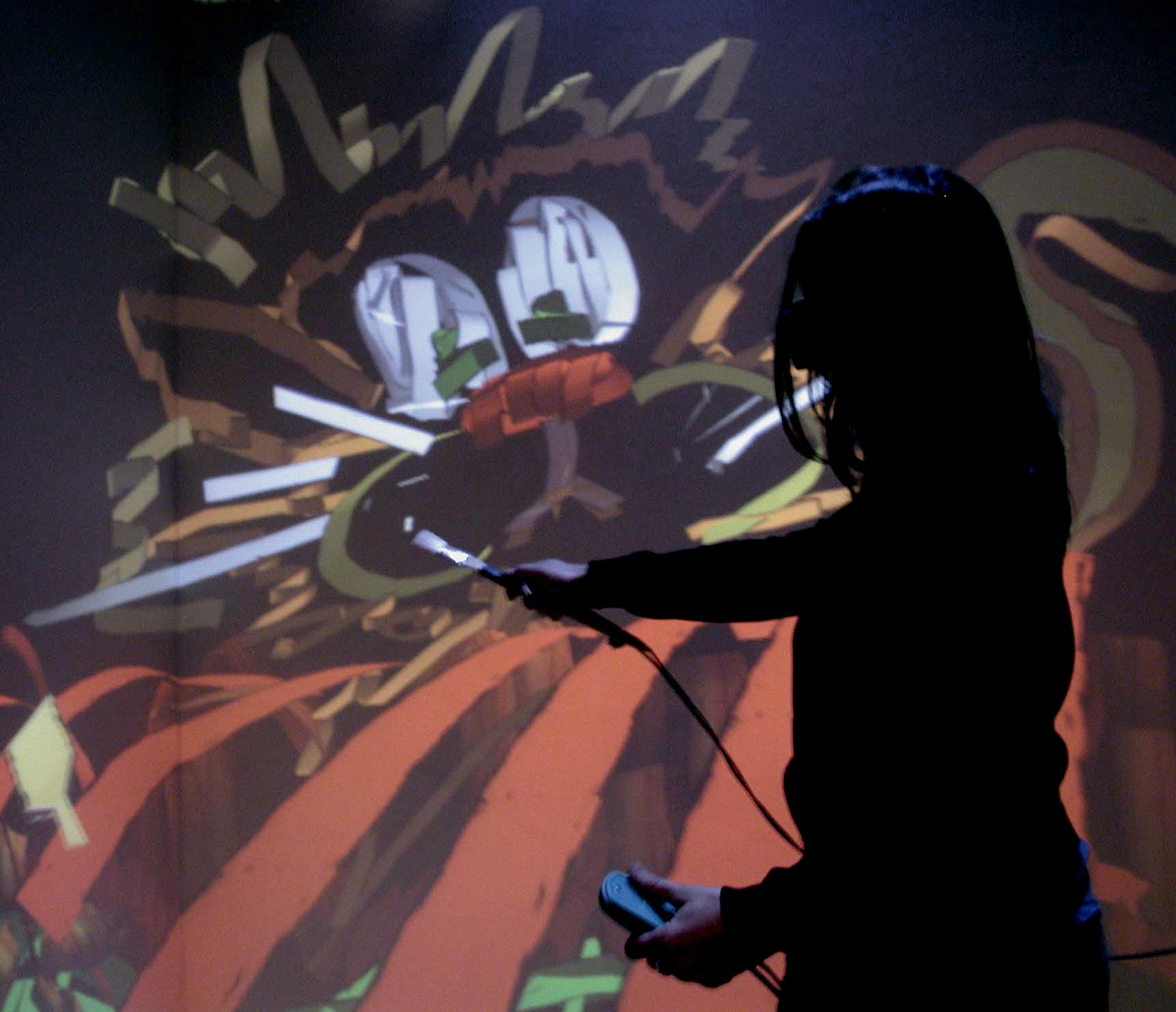 Using {CavePainting} to Create Scientific Visualizations
