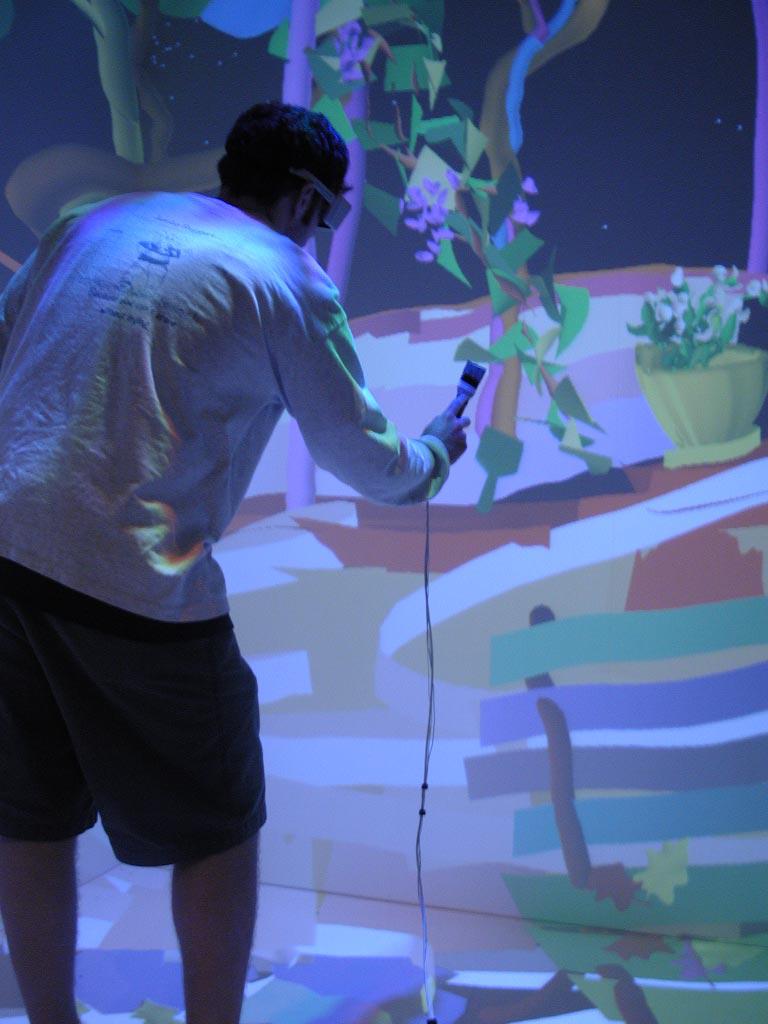 CavePainting: A Fully Immersive {3D} Artistic Medium and Interactive Experience