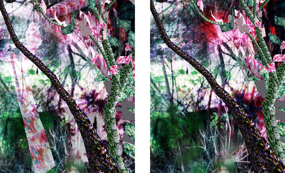 Hiding Spaces: A Cave of Elusive Immateriality