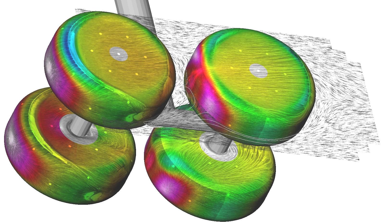 Wind Tunnel Data Fusion and Visualization in an Immersive Environment: A Case Study