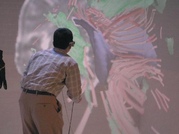 Experiments in Immersive Virtual Reality for Scientific Visualization