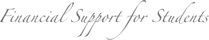 Financial Support for Students