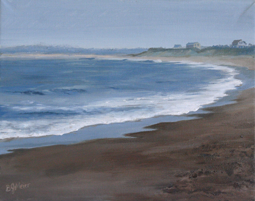 Block Island (oil on canvas)