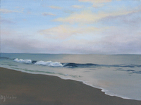 Block Island (oil on canvas)