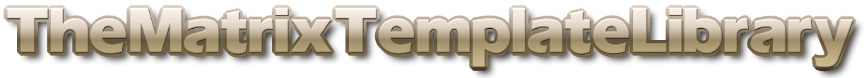 The Matrix Template Library