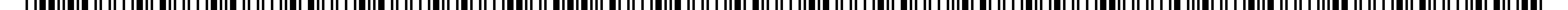 My name as a barcode