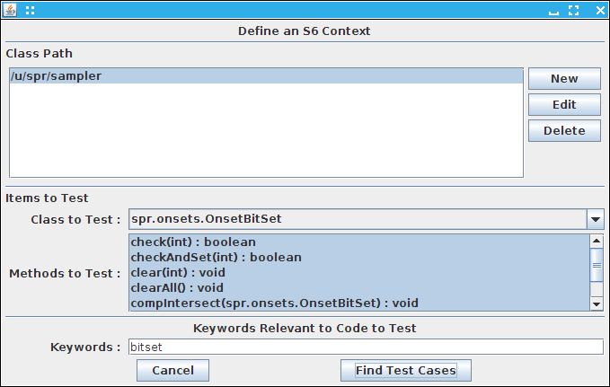 TGEN input panel